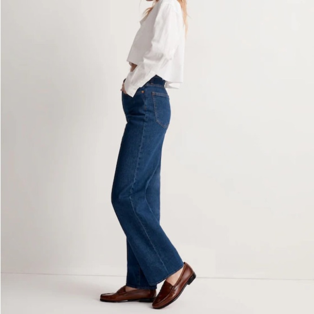 Madewell Perfect Vintage Wide Leg Jean in Fairdale Wash *Tall *Like new